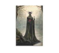 XYEMLZCC The Dark Lady of Lack Poster Poster Decorative Painting Canvas Wall Posters And Art Picture Print Modern Family Bedroom Decor Posters 08x12inch(20x30cm)
