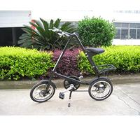 XYFGODEM 16 Inch Folding Bike, Ultra Light Mini Bicycle for Adults Commute
