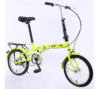 XYFGODEM 16" Lightweight Folding City Bike, Compact for Car Boot Storage