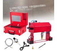 XYFGODEM Pneumatic Metal Engraving Marking Machine Hand Engraver Numbers Vin Code for Use with Large and Heavy Metal Parts,D 80x20mm