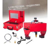 XYFGODEM Pneumatic Metal Engraving Marking Machine Hand Engraver Numbers Vin Code for Use with Large and Heavy Metal Parts,D 80x20mm