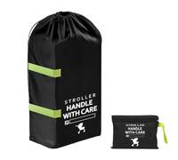 Xygobla Stroller Bag for Airplane, 120 * 60 * 38cm Pushchair Travel Bag Large Capacity Pram Cover for Gate Check Waterproof & Puncture-Resistant Buggy Accessories Suitable for Most Pushchairs