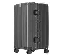XYGQYJ Suitcases 32-inch Suitcase, Multi-Functional Aluminum Frame Trolley Case, Strong and Durable Luggage Code Box 26-inch Luggage(B,32in)
