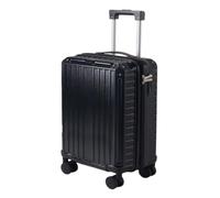 XYGQYJ Suitcases Newly Upgraded Suitcase, Men's and Women's Password Box, Rechargeable, Portable, Lightweight High-end Suitcase Luggage(Black,28in)