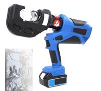 XygZythror Hydraulic Crimping Tool Output Cable Crimper Tool Rechargeable Crimping Pliers Electrical Crimping Tool Electric Cable Lug Crimper Pliers EZ-400