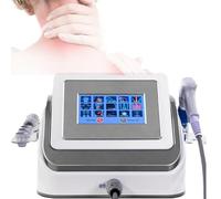 XygZythror Shockwave Therapy Device Pain Relief, Pneumatic Shockwave Therapy Machine, Extracorporeal Shock Wave Therapy Device Relieve Body Muscle Joints Pain Grey