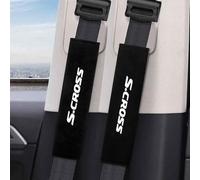 XYHHQ 2 PCS Car Seat Belt Pads for Suzuki S-Cross, Seat Belt Covers Seatbelt Pad Shoulder Strap Cover Protectors Accessories