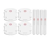 XYHHQ Car Door Handle Protector for Mazda Tribute II 2007-2011, Anti-Collision Door Edge Protection Strip Door Handle Protective Film Accessories,normal-B