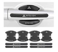XYHHQ Car Door Handle Protector for Mitsubishi Xpander 2017-2021, Anti-Collision Door Edge Protection Strip Door Handle Protective Film Accessories,normal-E