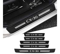 XYHHQ Car Door Sill Protector Strips for Mazda CX30 CX-30 CX 30, Hreshold Protective Decoration Kick Plates Sticker Accessories