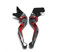 XYHZMZ 2018 Green&Titanium Folding Extendable Motorcycle CNC Brake Clutch Levers for Z650 2017