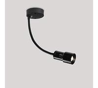 XYHZYBFS LED Surface Mounted Light 360° Adjustable Focus MI-NI Picture Lamp Spotlight Ac110-240v Daylight Lighting Fixture, Bedside Reading Light with Flexible Pipe [Energy Class A+],Lightin