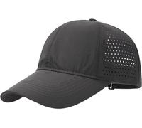 XYIYI Dark Grey Men Quick Dry Baseball Cap Women Mesh Sun Hats Ball Cap Snapback Hat