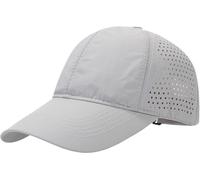 XYIYI Light Grey Men Quick Dry Baseball Cap Women Mesh Sun Hats Ball Cap Snapback Hat
