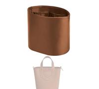 XYJG Silk Bag Organiser Insert Fits Hermes In The Loop 18/23 Bags, Luxury Handbag Organiser &Tote Shaper Insert (Intheloop18, Gold)