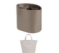 XYJG Silk Bag Organiser Insert Fits Hermes In The Loop 18/23 Bags, Luxury Handbag Organiser &Tote Shaper Insert (Intheloop18, Etoupe Grey)