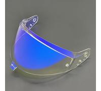 XYJTC Motorcycle D-Skwal 3 Motorcycle Helmet Face Shield D-Skwal 3 Helmet Visor Replacement for Skwal I3 / D-Skwal3 / Ridill 2 (Clear-Day&Night Use)(Revo Clear Blue-day+night Use)