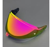 XYJTC Motorcycle D-Skwal 3 Motorcycle Helmet Face Shield D-Skwal 3 Helmet Visor Replacement for Skwal I3 / D-Skwal3 / Ridill 2 (Clear-Day&Night Use)(Revo Pink Gold-day Use Only)