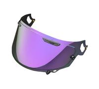XYJTC Motorcycle Helmet Lens for For ARAI RX7X,VAS-V MAX Visor Face Shields Compatible with Corsair-X,Quantum-X,Signet-X,DT-X,Defiant-X (Silver-For Day)(Deep Purple-for Day+Night)