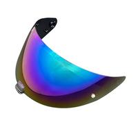 XYJTC Motorcycle Helmet Visor Replacement Face Shield for HJC HJ-31 i70/i10 Pinlock Ready Wind Lens (Clear)(Rainbow)