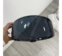 XYJTC Motorcycle HJ20M Visor for HJC HJ20M C70,FG-17,FG-ST,IS-17 Face Shield Uv-protected Visera Casco Moto (Silver-For Day)(Deep Black-for Day)