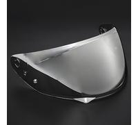 XYJTC Motorcycle Motorcycle Helmet Shield for HJC HJ34P C10 Face Shield Replacement Accessories Helmet Visor Anti Scratch Colored Motorcycle Helmet Lenses C Tea Red(A Aurora Silver)