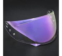 XYJTC Motorcycle Motorcycle Helmet Shield for HJC HJ34P C10 Face Shield Replacement Accessories Helmet Visor Anti Scratch Colored Motorcycle Helmet Lenses C Tea Red(D Aurora Purple)