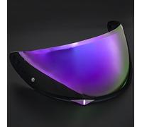 XYJTC Motorcycle Motorcycle Helmet Shield for HJC HJ34P C10 Face Shield Replacement Accessories Helmet Visor Anti Scratch Colored Motorcycle Helmet Lenses C Tea Red(E Tea Purple)
