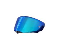 XYJTC Motorcycle Motorcycle Helmet Visor Clear Red Smoke for KYT for TT for REVO Helmet Shield Lens Stylish Design(Blue)
