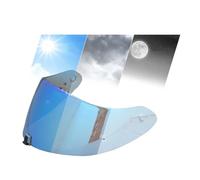 XYJTC Motorcycle Photochromic Visor for Scorpion Exo 1400 Carbon, R1 & EXO 520 Motorcycle Helmet Lens Plating Uv Protection Faceshield(Photochromic Red)(Photochromic Blue)