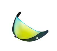 XYJTC Motorcycle R1 Air Shield for Scorpion EXO T520, ST1400 Helmet Visor High Impact Protection Motorcycle Accessories (Silver-for Day)(Deep green-For Day)