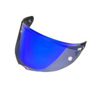 XYJTC Motorcycle V29 Helmet Visor for MT KRE+,UV Protection Motorcycle Helmet Face Shield Compatible with MT KRE+ (Silver- For Day)(Deep Blue- for Day)