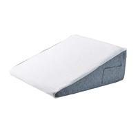 Xylarnoveth Wedge Pillow case Cover 24x24x10 - Hypoallergenic Replacement Cover with Zipper & Pockets, Fits Bed Wedge Pillows