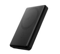 Xyleno Magnetic Wireless Power Bank: 5000mAh Solid State Power Bank for Magsafe, 15W Wireless Fast Charging, Portable Powerbank for iPhone 17/16/15/14/13/12 Series Only - Black