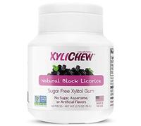 Xylichew 100% Xylitol Chewing Gum Jars - Non GMO, Gluten, Aspartame, and Sugar Free Gum -Bad Breath and Dry Mouth 60 Count