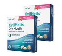 XyliMelts Berry Smoothie for Dry Mouth Stick-On-Melts for Moisturising (80)