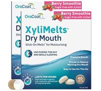 XyliMelts Dry Mouth Relief Discs Berry Smoothie 80 Tablets