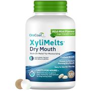 XyliMelts Dry Mouth Relief Discs Mild Mint (110 Count)
