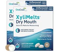 Oracoat - Xylimelts - Dry Mouth - Mint Free - 40 Count