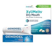XyliMelts for Dry Mouth & Gengigel 75ml Toothpaste Bundle (Mild Mint)