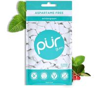 Xylitol Chewing Gum 100% Sugarless Wintergreen Vegan Keto Friendly, 55 Pieces