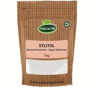 Xylitol Sweetener 1kg by Hatton Hill, Natural Sweetener, Sugar Substitute, Gluten Free, Keto Friendly, Non-GMO