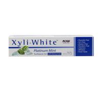 NOW Foods XyliWhite Platinum Mint Toothpaste Gel w/Baking Soda 181g