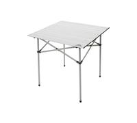 Xylo Foldaway Metal Camping Table Trespass Silver One Size