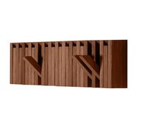 XYLO Wall coat rack Oak Natural Oiled PER/USE - PER USE XYLO WALNUT
