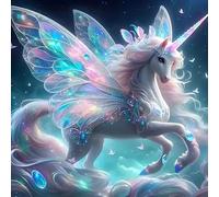 Xylogist Unicorn Diamond Art Kits for Adults Beginner - 5D Unicorn Diamond Painting Kits, DIY Fantasy Diamonds Painting, for Home Decor Walls Gifts 12X12Inch