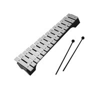 Xylophone 15-Note Xylophone Glockenspiel Wooden Base Aluminum