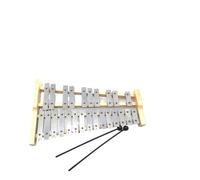 Xylophone 25 Notes Glockenspiel Xylophone Professional Compact(Argent A)
