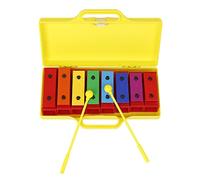 Xylophone Color Percussion Instrument Independent 8-tone Brick Hand Knocking Piano Music Enlightenment Portable Portable Box Small Carillon Percussion