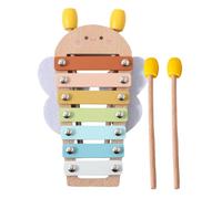 Xylophone for - Rainbow Wooden Bars Learning Musical Toy Sound Percussion Set Color Tone Instrument | Educational Rhythm Activity For